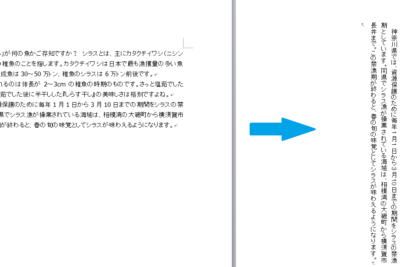 vertical Wordで行頭文字を大きく表示!縦書き文書のデザイン 11 vertical worde381a7e8a18ce9a0ade69687e5ad97e38292e5a4a7e3818de3818fe8a1a8e7a4baefbc81e7b8a6e69bb8e3818de69687e69bb8e381aee38387e382b6