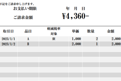 Wordで請求書テンプレートを作成!シンプルなデザインで請求書を作成 1 worde381a7e8ab8be6b182e69bb8e38386e383b3e38397e383ace383bce38388e38292e4bd9ce68890efbc81e382b7e383b3e38397e383abe381aae38387e382b6