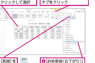 Wordの表に斜線を引く方法|セルを分割 3 worde381aee8a1a8e381abe6969ce7b79ae38292e5bc95e3818fe696b9e6b395efbd9ce382bbe383abe38292e58886e589b2
